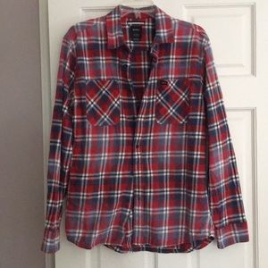 men’s RVCA plaid shirt